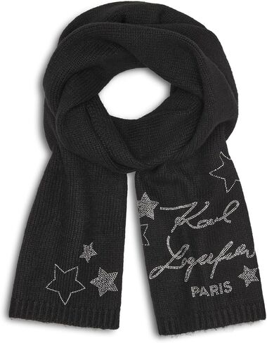 KARL LAGERFELD womens Star Power Studded Scarf in Saudi Arabia