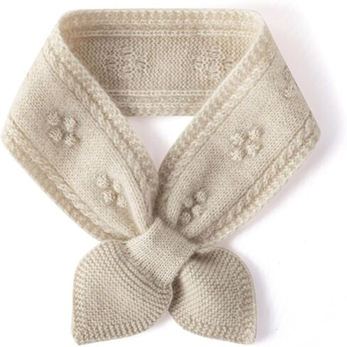 Knit Triangle Scarf for Women Knitted Pull Through Mini Scarf Y2k Neckerchief Fisherman Aesthetic Accessories in Saudi Arabia