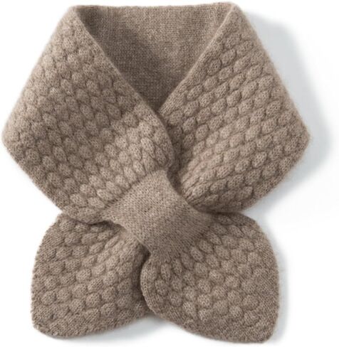 Knit Triangle Scarf for Women Knitted Pull Through Mini Scarf Y2k Neckerchief Fisherman Aesthetic Accessories in Saudi Arabia