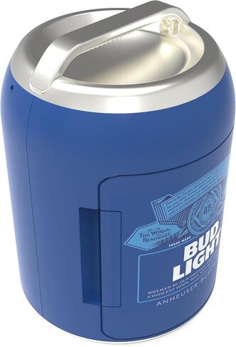 CURTIS MIS602CRSH Crush Branded Shaped 6 can Mini Personal Fridge Cooler-W L: 10.20" X H: 14.53 (Orange) in Kuwait