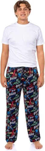 DC Comics Justice League Pajamas Men's Superhero Adult Lounge Sleep PJ Pants in Kuwait