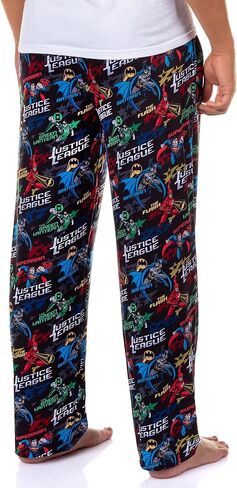 DC Comics Justice League Pajamas Men's Superhero Adult Lounge Sleep PJ Pants in Kuwait