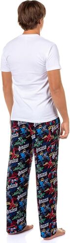 DC Comics Justice League Pajamas Men's Superhero Adult Lounge Sleep PJ Pants in Kuwait