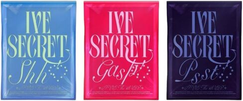 IVE THE 4th EP Album XOXZ [IVE SECRET] Standard Version P.O.B (Gasp!) in Saudi Arabia