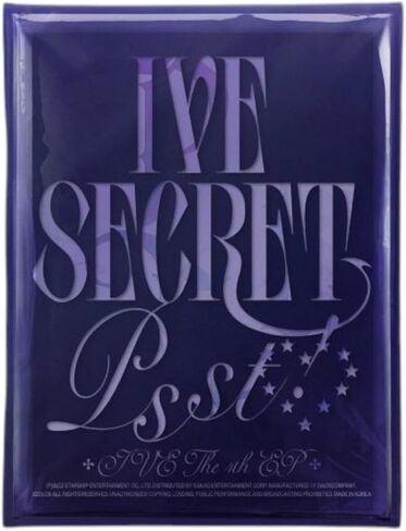 IVE THE 4th EP Album XOXZ [IVE SECRET] Standard Version P.O.B (Gasp!) in Saudi Arabia