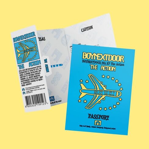 BOYNEXTDOOR [ The Action ] 5th EP Album (Weverse) in Saudi Arabia