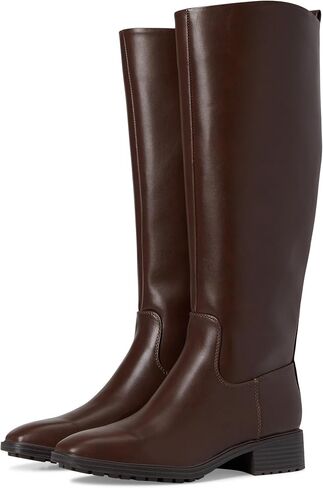 Nine West Women's Barile Knee High Boot, Dark Brown, 8 in Saudi Arabia