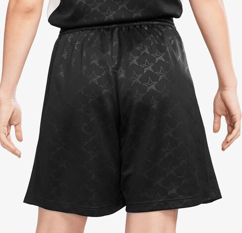 Nike Dri-Fit Women's Swoosh Fly 96 Basketball Shorts Flared Small Black/White in Saudi Arabia
