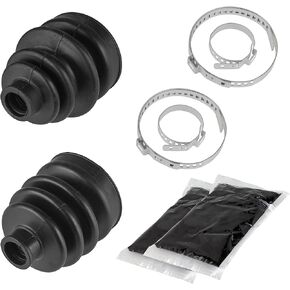 Caltric Front Inner Outer Axle Cv Boot Kit Compatible with Honda Trx350Fe Trx350Fm Rancher 2000-2005
