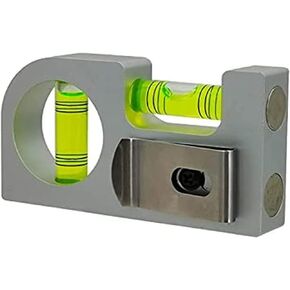 with magnetic Solid aluminum alloy Mini level ruler portable mini level bubble meter (85X45x15mm)
