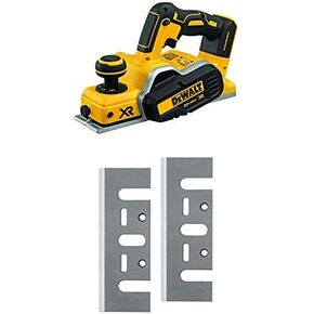 DEWALT 20V MAX Planer, 30,000 Cuts Per Minute, 2 mm Cut Depth, Brushless Motor, Bare Tool Only (DCP580B)