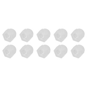 METALLIXITY Acorn Cap Nuts(M3x0.5mm) 20Pcs, Nylon Acorn Dome Cap Head Hex Nuts - for Industrial Mechanical Equipment, White