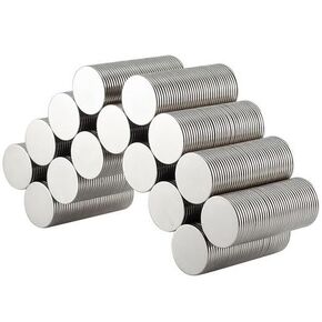 Hyoocct 100 Pieces 12x1mm Small Magnets Fridge Decorative Magnet for Whiteboard Refrigerator Kitchen Crafts Office Magnet