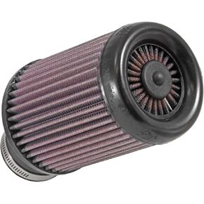 K&N Universal X-Stream Clamp-On Air Filter: High Performance, Premium, Replacement Filter: Flange Diameter: 2.4375 In, Filter Height: 6.5625 In, Flange Length: 2.9375 In, Shape: Round, RX-3800