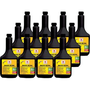 Triax Diesel Ultra Fuel Treatment and Cleaner, High Fuel Lubricity Boost, MPG Booster, Complete Diesel Cleanup, Winter Treat, Cetane Booster, 12 Ounce (1 Bottle) in Kuwait