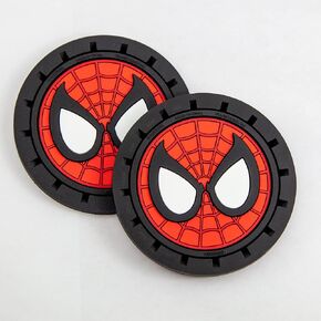 Plasticolor 000663R01 Spiderman Auto Car Truck SUV Cup Holder Coaster 2-Pack