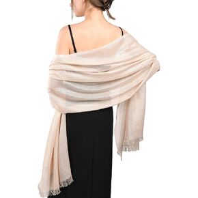 FURTALK Womens Sparkling Shawls and Wraps For Evening Party Bridal Wedding Formal Dresses