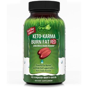Irwin Naturals, Keto-Karma Burn Fat Red، 72 قطعة in Kuwait