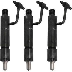 3PCS Fuel Injector Compatible with John Deere Tractor 655 755 756 855 856 Replace MIA880416
