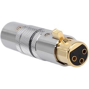 in line Microphone Pream, Mic Booster Preamplifier for Dynamic and Ribbon Microphones, Balanced 3 Core XLR Port, Enhance and Add Clarity to Your Recording Studio Live Video