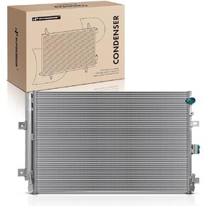 A-Premium Air Conditioning A/C Condenser Compatible with Ford Edge 2015-2017 & Lincoln MKX 2016-2017, 2.0L 2.7L