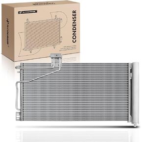 A-Premium Air Conditioning A/C Condenser Compatible with Mercedes-Benz C230 2002-2005, C240 C320 2001-2005, CLK320 CLK500 C32 CLK55 SLK55 AMG & More, Replace# 2035000054