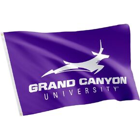 Desert Cactus Grand Canyon University Flag Antelopes Lopes Flags Banners 100% Polyester Indoor Outdoor 3x5 (Style 2)
