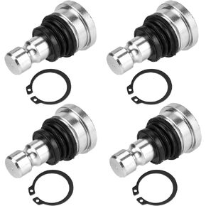 Upper and Lower Front Ball Joint for Polaris 250 300/RZR XP 1000 EPS/RZR XP Turbo/General XP 1000/General XP 4 1000, Replace for 7081867 7081992 7082275 7082487 7082422, 4 Pcs