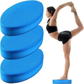 3 Pcs Foam Pad Balance Pad Foam Balance Mat Pad Soft Yoga Balance Pad Stability Trainer Foam for Physical Therapy Rehabilitation Core Strength Training Device for Women Men Kids