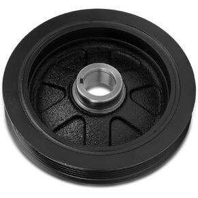 A-Premium Engine Harmonic Balancer Crankshaft Pulley Compatible with Nissan Sentra 2000 2001 2002 2003 2004 2005 2006 DOHC L4 1.8L, Naturally Aspirated, Gas, Replace# 122994M500, 123035M000