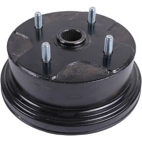 WQSING Right Rear Brake Drum Hub Compatible with Yamaha YFB 250 Timberwolf 2x4 1992-1998 ATV Big Bear 350 Kodiak 400 3HN-25111-02-00 3HN-25111-01-00 Drive Front Wheel