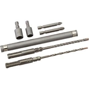 BOSCH HC2309 7-Piece Bulldog SDS-Plus Hex Drive Rotary Hammer Bit Anchor Drive Set