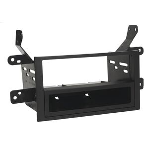 Scosche HA1703B Compatible with 2003-08 Honda Pilot ISO Double DIN & DIN+Pocket Dash Kit