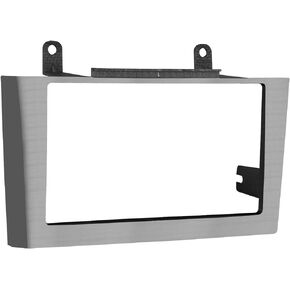 مجموعة أدوات تثبيت Metra 95-7416G Double DIN لسيارة نيسان ماكسيما 2000-2003 مع Bose، فضي