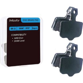 Inkesky Brake Pads Compatible with Rad Power RadCity 5 Plus/RadRover 6 Plus, Lectric XP Trike / 3.0, Segway Ninebot GT1/GT2, Vanmoof S5/A5, SWFT Zip/BMX, SRAM Level/AVID Elixir
