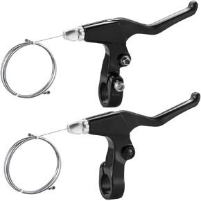 chooee Bicycle Brake Lever,Mountain Bike Handlebar Brake Lever for MTB, Short Black