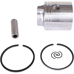 Outboard Engine 6E0-11631-00-98 STD Piston Set & 6G1-11610-00 Ring for Yamaha 4HP 5HP Boat Motor, 50mm STD