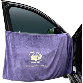 NEWISHTOOL Door Panel Cover Towel, Window Tint Tools Car Door Panel Guard Protector, Reusable Waterproof Microfiber Towel for Window Film Installing, Car Panel Scratchproof Absorbent Water Shield Tool