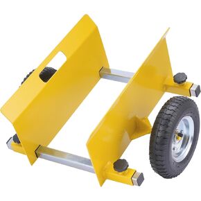 AIWFL Panel Dolly Heavy Duty Granite Slab Dolly 1100LBS Capacity Door Dolly Cart Adjustable Drywall Mover with 10" Solid Wheels Panel Cart for Drywall Sheet Material Handling All Terrain Slab Dolly