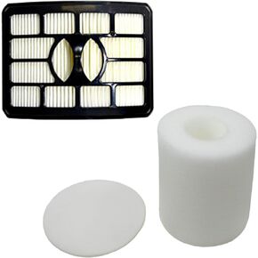 HQRP Filter Kit Compatible with Shark Rotator Pro Lift-Away DuoClean ZU780 ZU782 ZU785 NV500 series Upright Vac Vacuum Cleaner, Replacement for XFF500 & XHF500