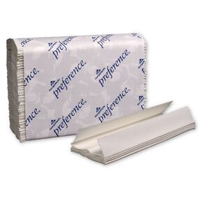 Georgia Pacific 20241 Preference C-Fold Paper Towels, White, Poly-bag Protected (1 Individual Pack of 200)
