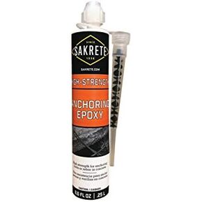 SAKRETE | High-Strength Anchoring Epoxy | 8.6 oz