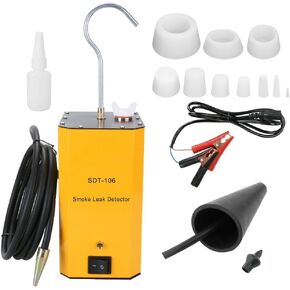 Smoke Leak Detectors Automotive Fuel Leak Detectors EVAP Smoke Machine EVAP Smoke Tester Car Pipe Leakage Tester Vacuum Leaks Detector for 12V Vehicles