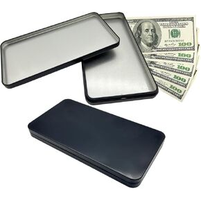 قطعتان من صندوق نقود معدني أسود، منظم للنقود، صينية عملات صف واحد، صندوق تخزين أموال، حامل أموال، صندوق هدايا منظم، بنك خنزيري للنقود in Kuwait