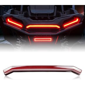 SAUTVS UTV Center Tail Light, Rear Center Accent Lamp Taillight OEM Replacement for Polaris RZR XP 1000 Turbo Sportsman 1000 XP 2019 2020 2021 2022 2023 Accessories (Red, Replace #2413431)