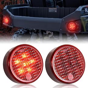 SAUTVS Tail Light for Teryx, LED Red Brake Stop Rear Lights for Kawasaki Teryx 4 2012-2016 Accessories(2PCS)