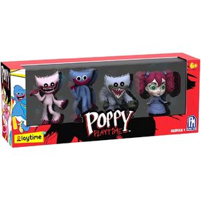 Poppy Playtime - Vintage Collectible Figure Pack (Four Exclusive Minifigures, Series 1) [Officially Licensed], (FP7702)