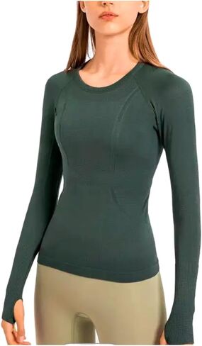 BLACK STALLION DESIGNS Women's Signature Performance Long Sleeve Tech Top-Moisture-Wicking Slim Fit Horse Riding Show Shirt in Saudi Arabia