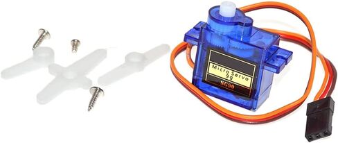 محرك سيرفو من دييابلز SG90 180 درجة لاردوينو، ESP32، ESP8266، راسبيري باي، قطعتين in Kuwait