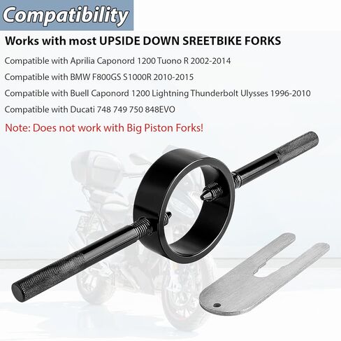 العالمي للدراجات النارية شوكة الربيع ضاغط أداة Endxedo شوكة ضغط مجموعة أدوات يناسب معظم رأسا على عقب الشارع والدراجات النارية الشوك in Kuwait